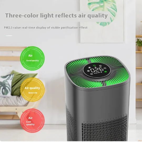 Smart Air Purifier with HEPA Filter and Sleep Music - Vitalys - 