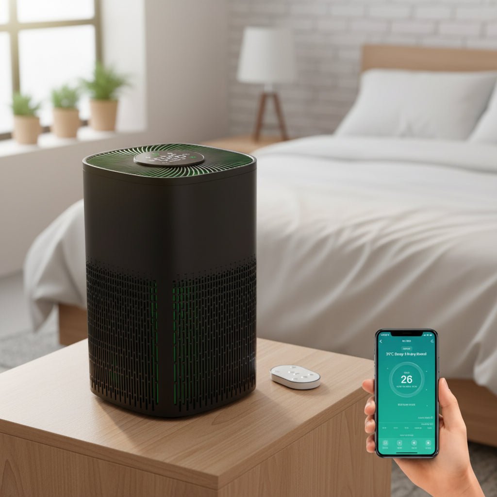 Smart Air Purifier with HEPA Filter and Sleep Music - Vitalys - 