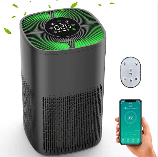 Smart Air Purifier with HEPA Filter and Sleep Music - Vitalys - 