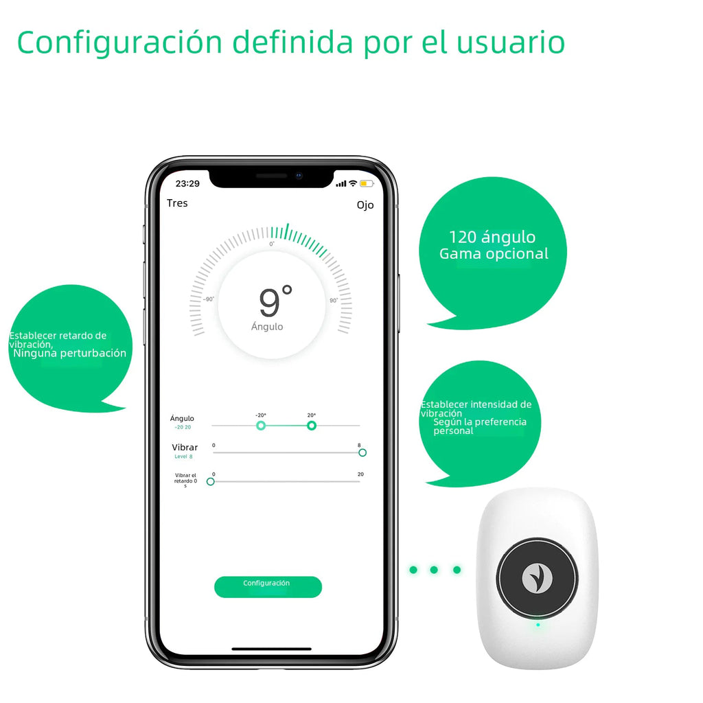 Smart Posture Corrector with Mobile App - Vitalys - 