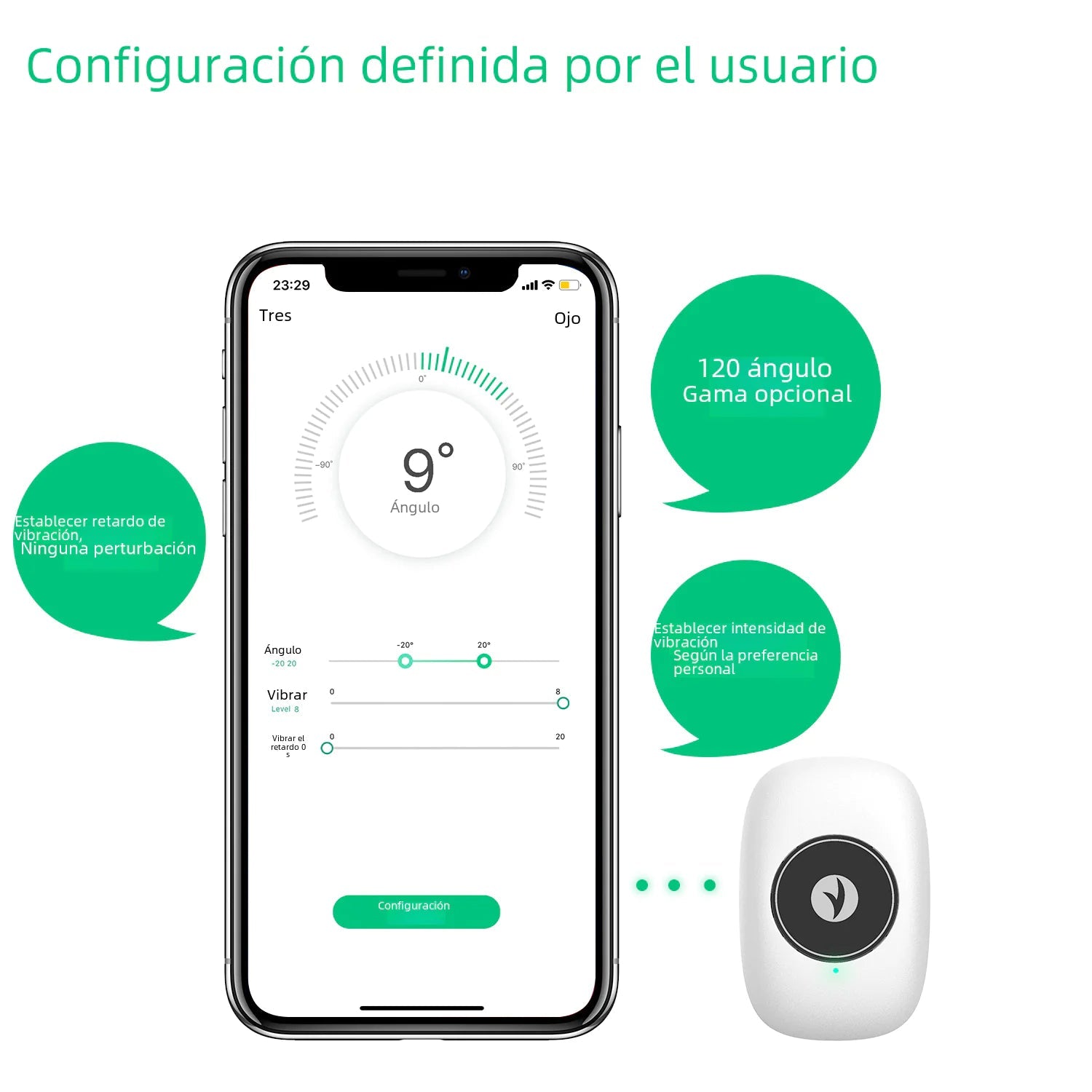 Smart Posture Corrector with Mobile App - Vitalys - 